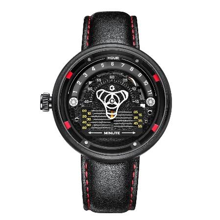 OMW G Series Customized Automatic Watch (Black)-Available Now On Kickstarter
